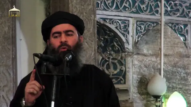 El líder del Estado Islámico Abu Bakr al Baghdadi