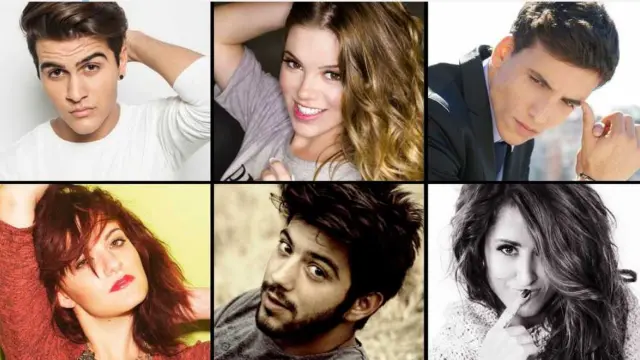 Los seis candidatos a participar en el Festival de Eurovisión 2016.