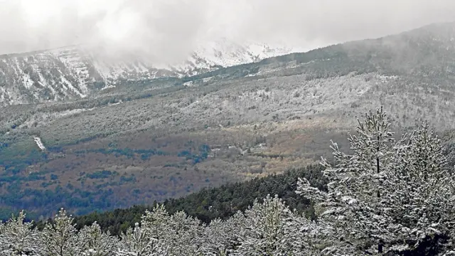 Imagen de archivo de uno de los paisajes que se observan desde las inmediaciones del Punto de Nieve de Santa Inés.