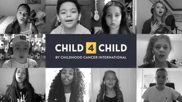 Los niños del mundo alzan su voz contra el cáncer infantil