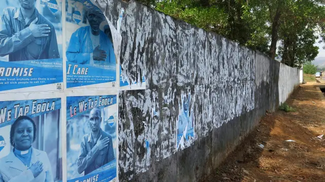 La preocupación por el virus del ébola vuelve a las calles de Freetown, en Sierra Leona.