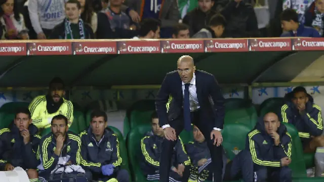 Zidane afirmó que está muy contento con la actuación del colombiano James Rodríguez.