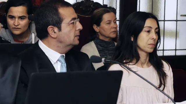 Raquel Gago, durante el juicio.