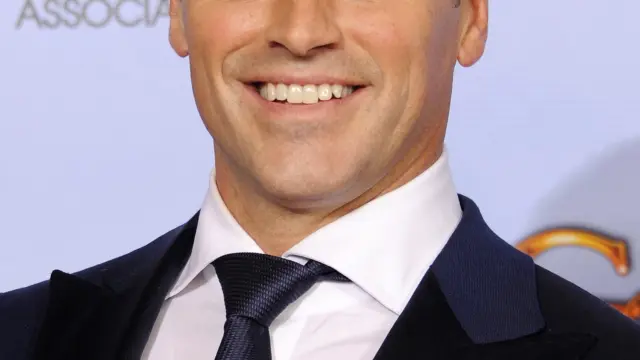 El actor, Matt Lebalnc, durante la entrega de los Globos de Oro en 2012.