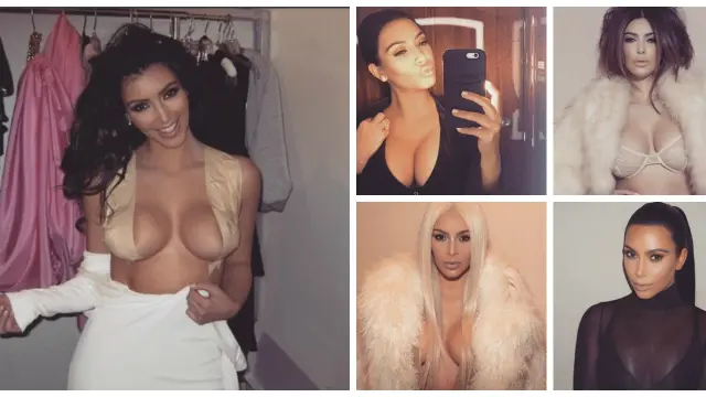 Kim Kardashian, nada como un truco casero