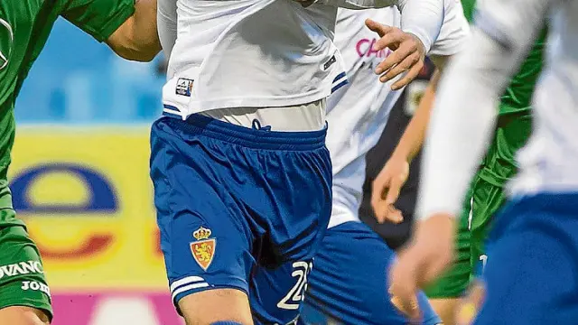 Alberto Guitián, en el partido contra el Leganés.