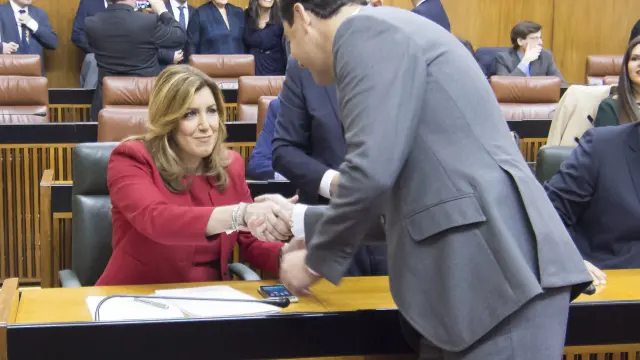 La presidente de Andalucía Susana Díaz