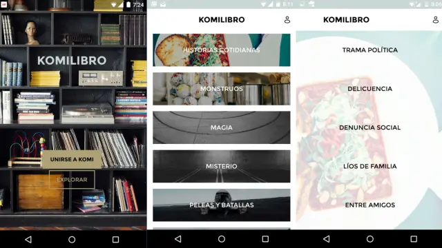Komilibro, aplicación para buscar y recomendar libros impulsada desde Zaragoza