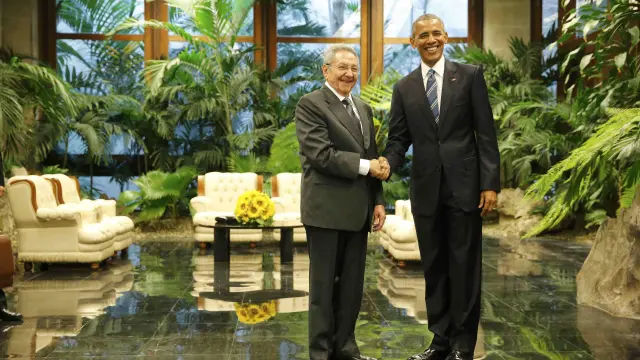 Obama y Castro se reúnen en La Habana