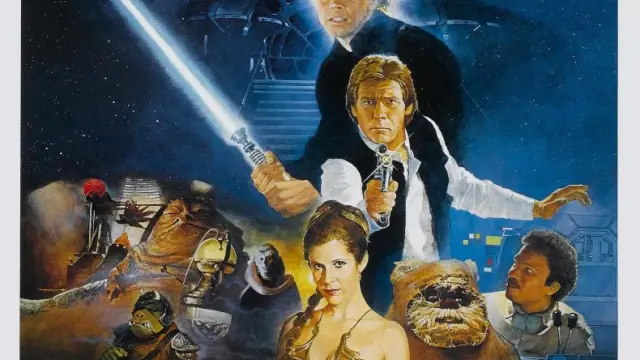 Episodio VI de la saga 'Star Wars', 'El retorno del Jedi' (1983).