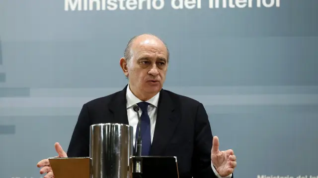 El ministro del Interior español en funciones, Jorge Fernández Díaz.