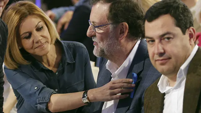 Rajoy, durante el acto celebrado en Sevilla