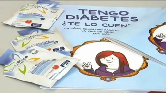 Imagen de archivo de una campaña de la OMS para dar a conocer la diabetes.