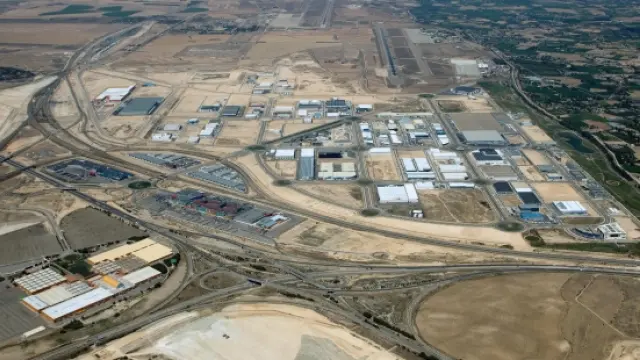 Vista aérea del área de PLAZA.