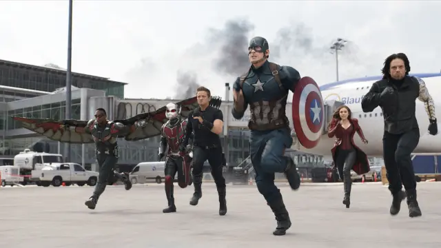 'Imagen de la película Capitán América. Civil War'.