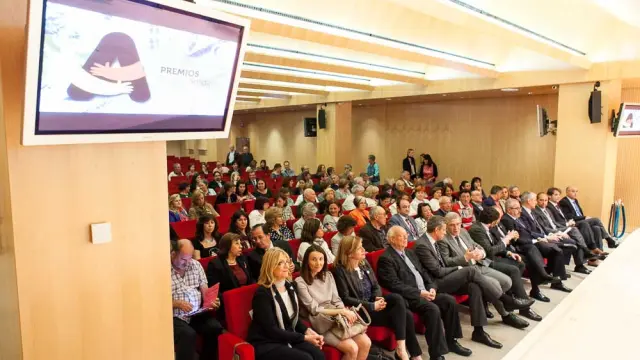 Entrega de premios Aragón Solidario en el Patio de la Infanta