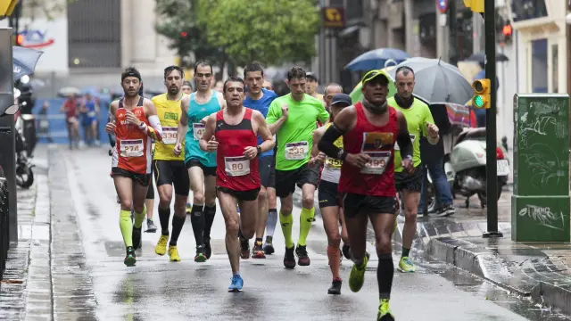 Imagen de archivo de la Media Maratón de Zaragoza
