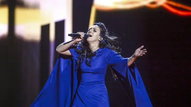 Jamala, la cantante de Ucrania, la gran triunfadora de Eurovision 2016.
