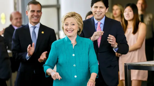 La candidata demócrata, Hillary Clinton, en una imagen de archivo.