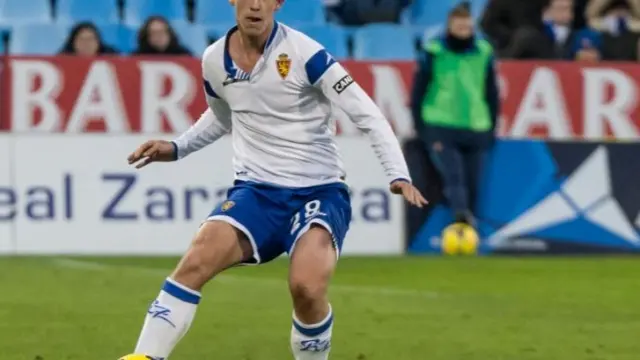 Tarsi Aguado, centrocampista del filial, habitual en los entrenamientos y en varios partidos con el primer equipo en las últimas cuatro temporadas.