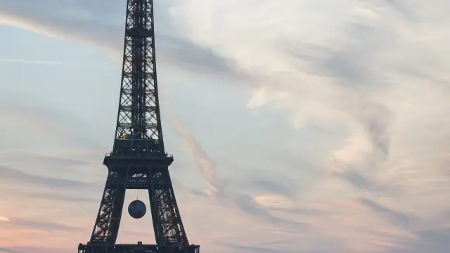 La Torre Eiffel de París.