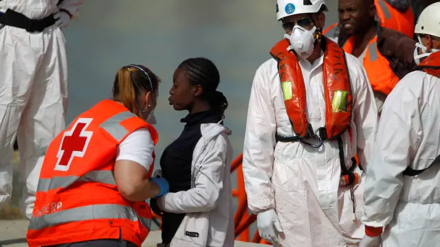 La Guardia Costera italiana explicó en un comunicado que ha coordinado en las últimas horas el salvamento de 1.348 personas.