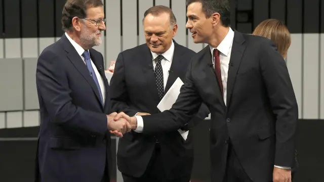Debate entre Rajoy, Sánchez, Iglesias y Rivera
