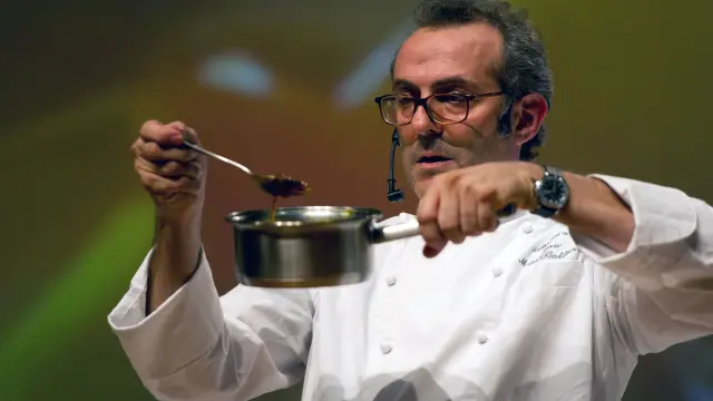 El chef Massimo Bottura, de la Osteria Francescana, mejor restaurante del mundo 2016.