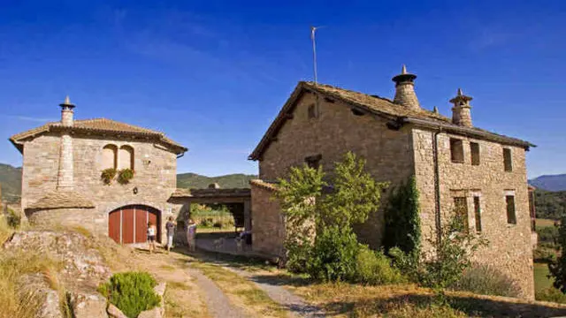 Una casa rural en Sabiñánigo, en una imagen de archivo
