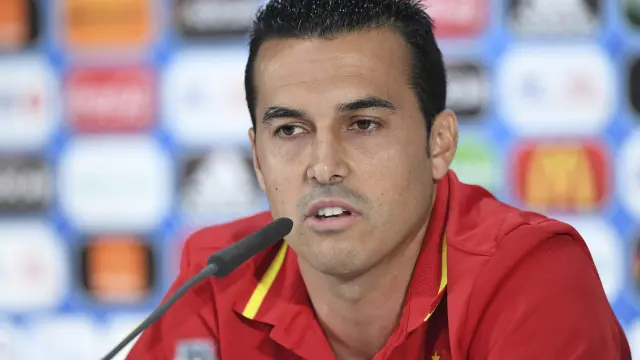 El jugador de la selección española Pedro Rodríguez.