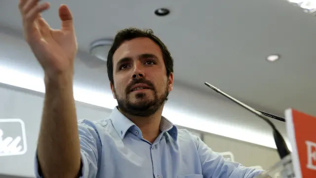 Alberto Garzón, en una foto de archivo.