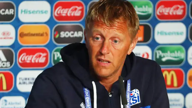 Heimir Hallgrimsson, seleccionador nacional y entrenador de Islandia