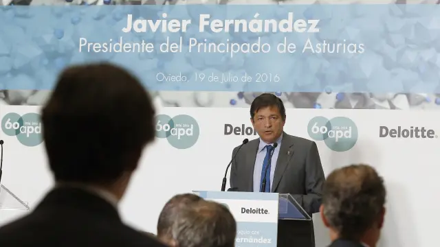 El presidente asturiano, Javier Fernández (PSOE).