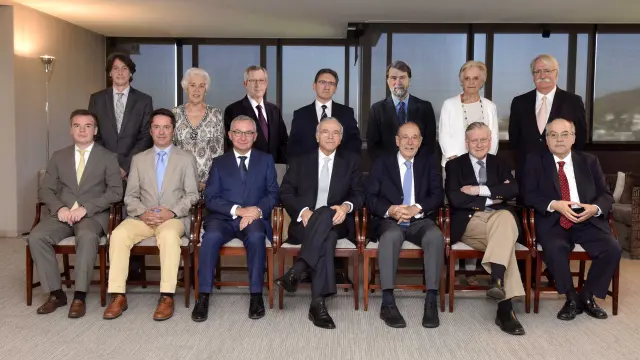 Miembros del consejo asesor de expertos en investigación de La Caixa.