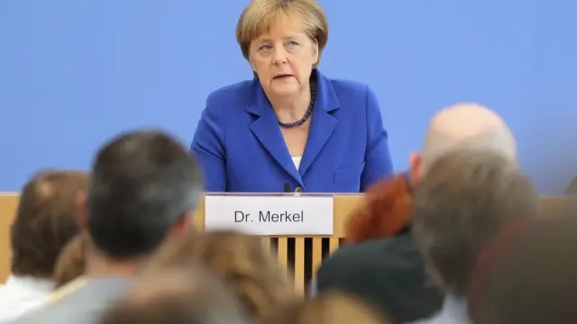 Angela Merkel en una fotografía de archivo.