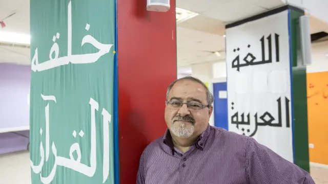 Fawaz Nahhas, presidente de la Comunidad Islámica de Zaragoza
