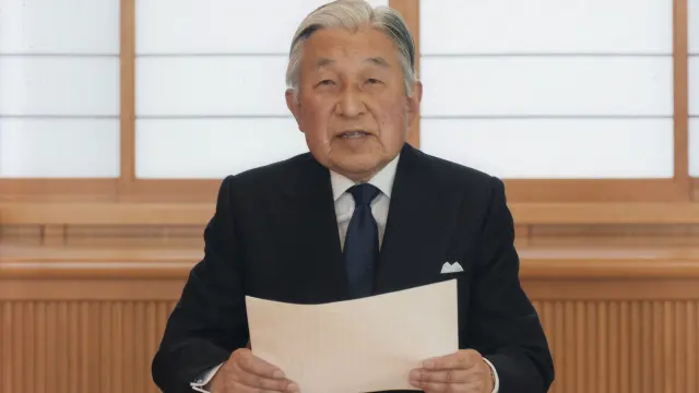 El emperador nipón Akihito.