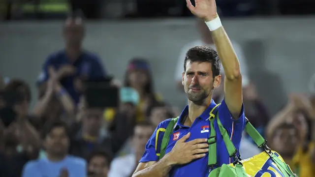 Djokovic se despidió entre lágrimas