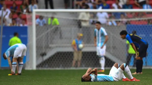 Argentina quedó eliminada en la fase de grupos de los Juegos Olímpicos en el partido contra Honduras.