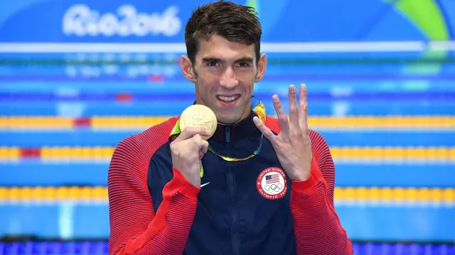 El nadador estadounidense Michael Phelps en Río.