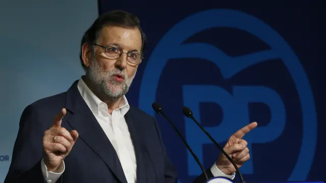 Mariano Rajoy, este miércoles en Madrid.