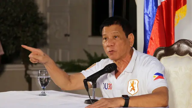  El presidente de Filipinas, Rodrigo Duterte.