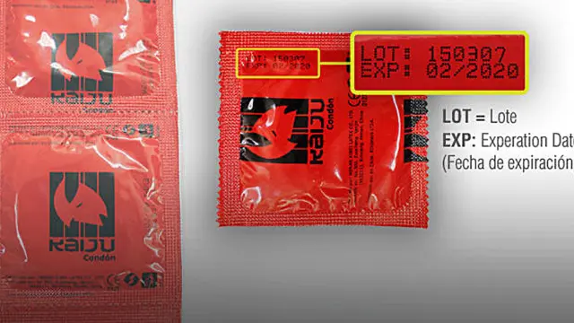 Preservativos de procedencia china.