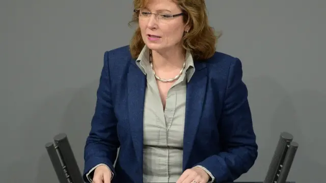 La diputada alemana Petra Hinz.