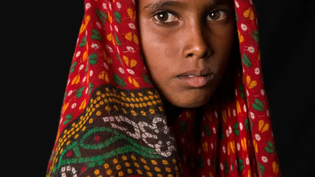 Niña refugiada de Chad, cerca de in millón de niños sufren malnutición