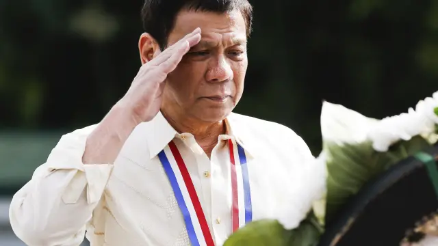 El presidente de Filipinas, Rodrigo Duterte.