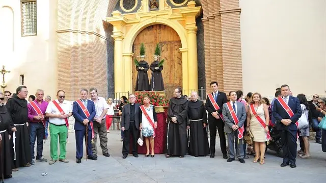 Parte de la procesión en Teruel