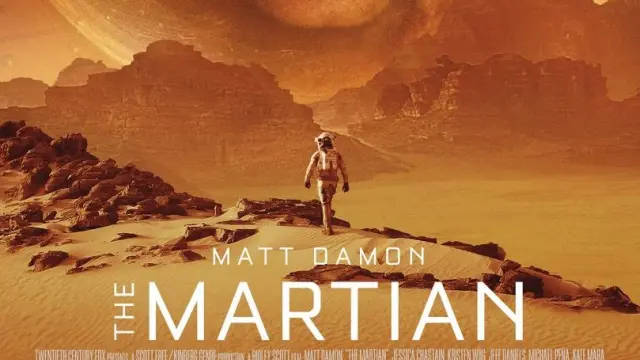 La película 'The Martian' se estrenó en 2015.