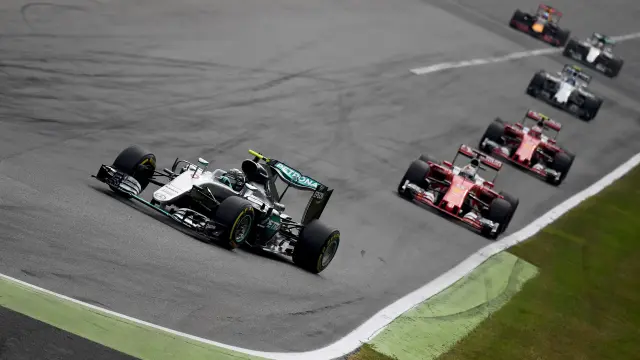 Rosberg en cabeza en circuito italiano