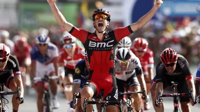 Jean Pierre Drucker (BMC) se hace con la decimosexta etapa de la Vuelta